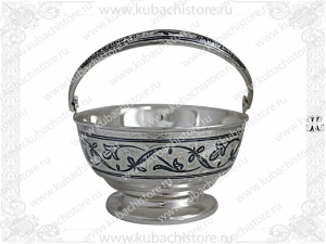 Серебряная конфетница